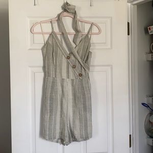 Striped Romper